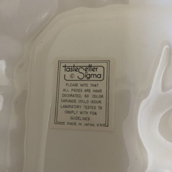 Sigma by Tastesetter ~ Kliban Cat Ceramic Wall Hanging Mold Black ~ White ~ Red - Picture 4 of 8